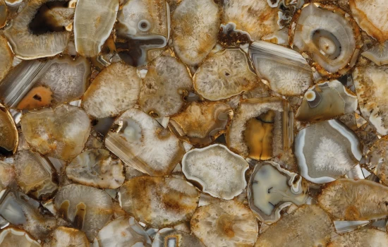 Brown Agate Yarı Değerli Taş